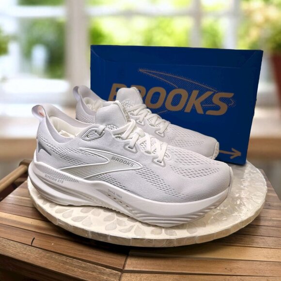 Brooks Glycerin GTS 22 Supportive Road Running Shoes Women’s 9 White 1204351B151 - Picture 5 of 14